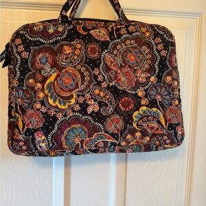 Vera Bradley Kensington
Paisley Laptop Bag or Tote, with small plastic lined bag